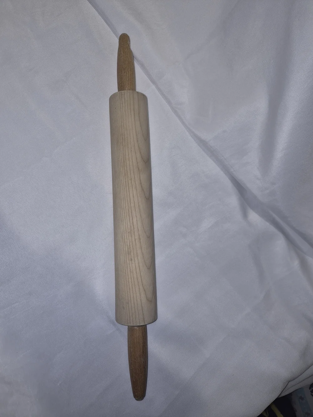 Wooden Rolling Pin in Natural Brown